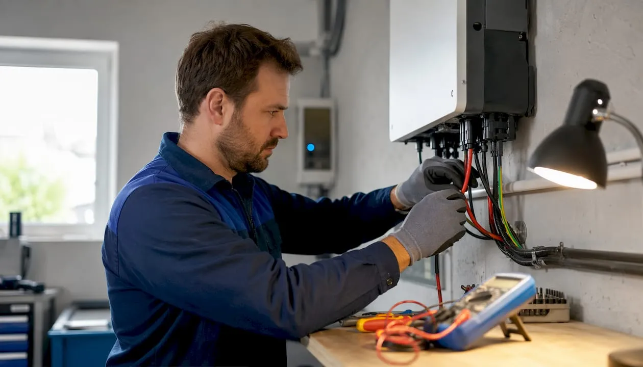 Come collegare l’inverter ai pannelli solari: guida pratica per il corretto funzionamento dell’impianto fotovoltaico.