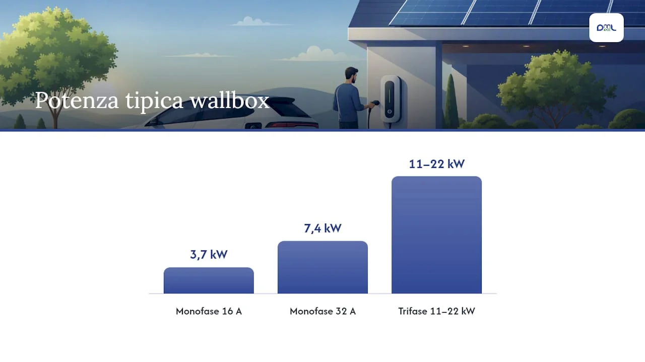 Wallbox e colonnine: come scegliere potenza, smart features e compatibilità — overview diagram