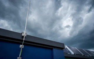 Conduttore di presa su impianto fotovoltaico