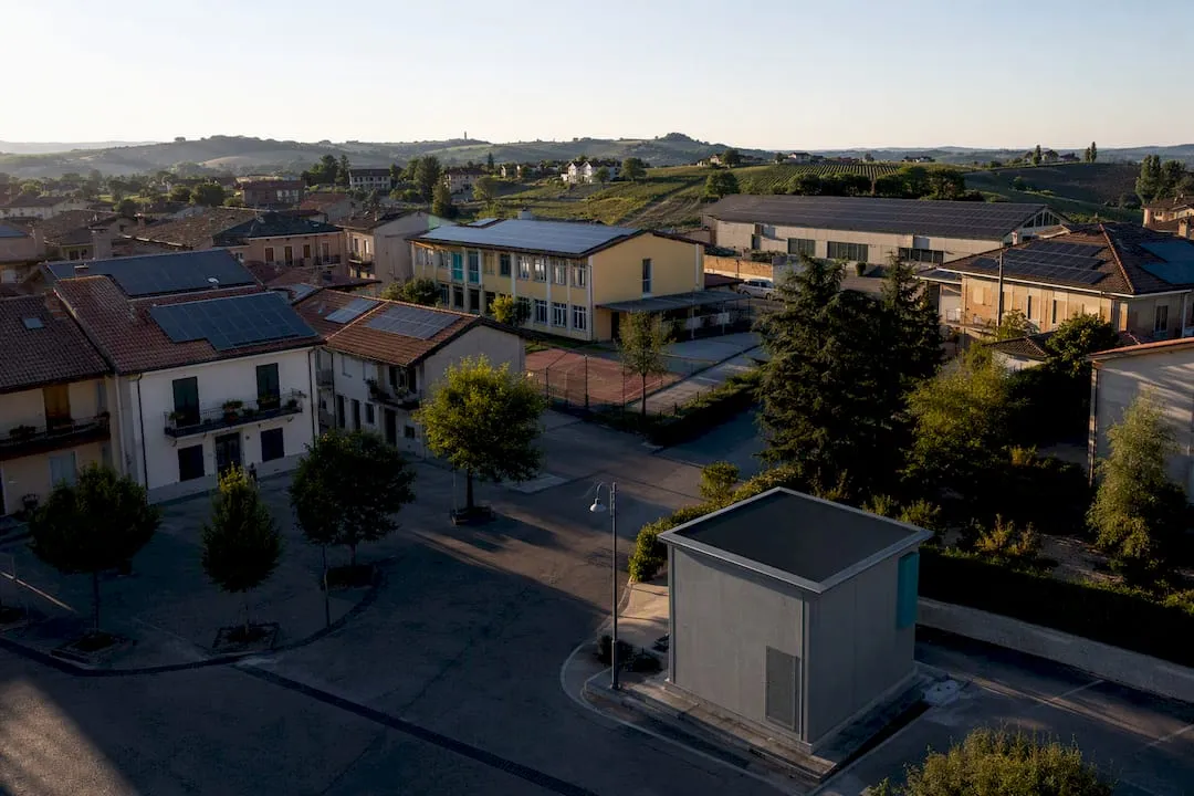 Comune italiano con edifici appartenenti a una comunità energetica