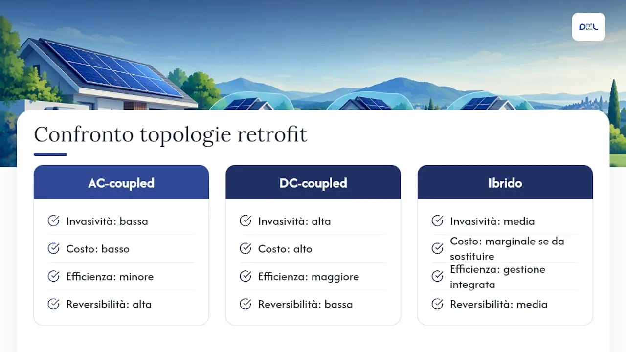 Accoppiamento AC o DC: quale scegliere per il retrofit? — overview diagram
